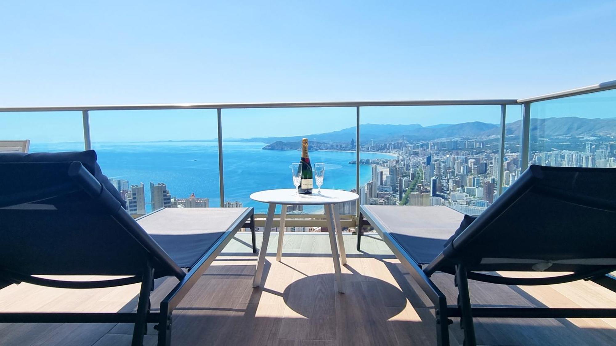 Skyscraper Apartment With Panoramic Views - Floor 38 Benidorm Exterior foto