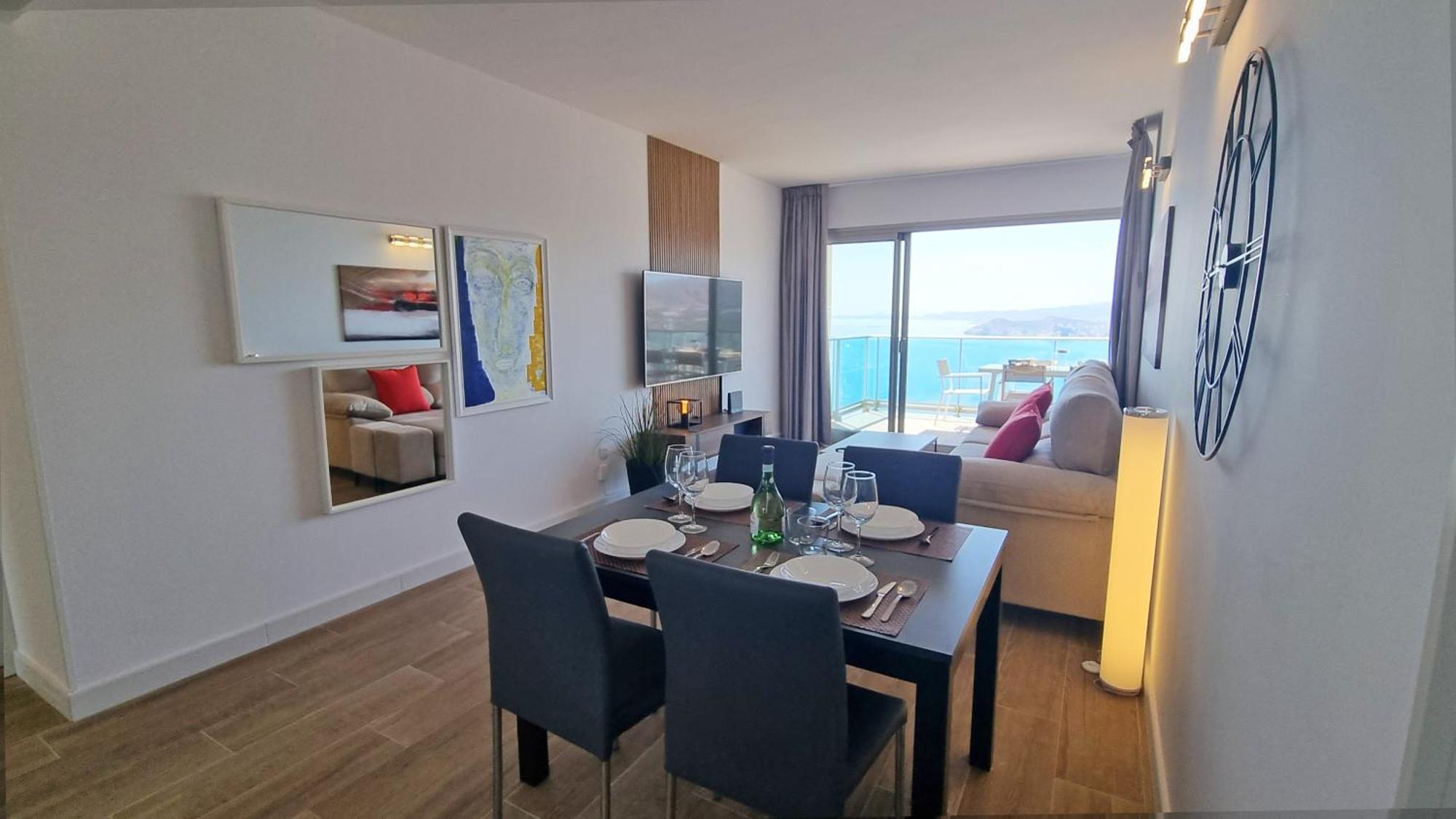 Skyscraper Apartment With Panoramic Views - Floor 38 Benidorm Exterior foto
